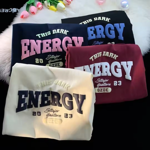 Custom Printed 100% Cotton High Quality 260G Men's Oversized T-Shirt DTG Technics Plus Size Heavyweight Jersey - Product Image 3