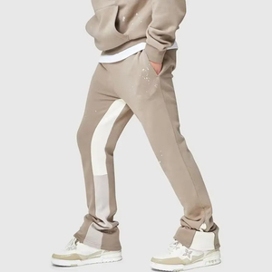 Pantalon évasé pour homme, personnalisable, en tissu respirant, lourd et écologique, en vente en ligne - Product Image 2