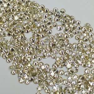 เพชรแท้ทรงกลมเกรดหรู ขนาด 0.80 มม. ถึง 1.25 มม. คุณภาพการเจียระไนเยี่ยม VS SI GH ความใสระดับพรีเมียม สำหรับใช้ทำเครื่องประดับ - Product Image 2