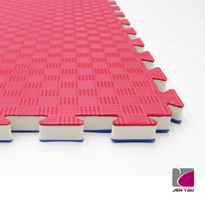 Checkered Surface Puzzle Mat 20mm Thick High Density <b>EVA</b> for Judo Karate Dojo Flooring - Product Image 4