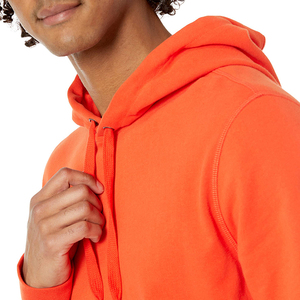 High Quality Cotton Mens Oversized Hoodie Winter <b>Thick</b> <b>Fleece</b> Drop Shoulder Custom Print Embroidered OEM Supply - Product Image 4