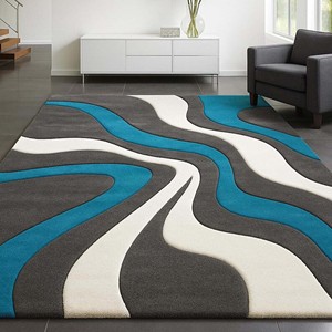 Abstract Luxury Hand Tufted Area Rug Designer Rug Wool Rug Cozy Rug Modern Luxury Home Rug for Living Room Bed Room Home Decor - Product Image 1