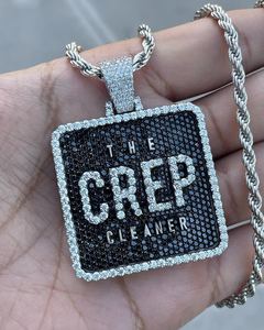 Collier personnalisé avec logo, style streetwear urbain, en argent 925, bijoux hip-hop, lettres serties de diamants, plaqué or, unisexe - Product Image 1