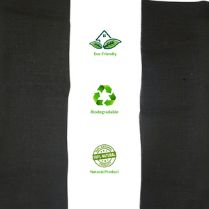 Tissu de toile de jute noir teint azo tissu de jute toile de jute tissé naturel pour la décoration artisanale et les applications d'emballage - Product Image 6