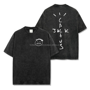 T-shirt rose pour homme à col rond et manches courtes, avec logo imprimé sur le devant, coupe classique, décontracté, en jersey 100% coton tricoté respirant, motif Têtes de mort - Product Image 2