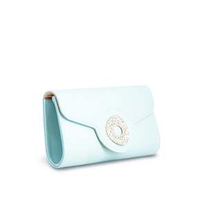 Sac de soirée formel bleu P24217 Pochette élégante pour occasions spéciales - Product Image 2