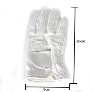 Gants de golf en cuir véritable respirants de haute qualité à friction nulle, taille unique pour tous les types de mains - Product Image 3