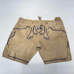 Pantalones Bávaros de Gamuza de Cabra Premium Alemanes para Oktoberfest, Cintura Media, Hasta la Rodilla, Tejidos, de Secado Rápido - Product Image 5