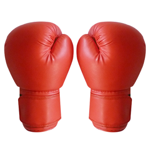 Gant de boxe en cuir blanc sur mesure de haute qualité avec logo de marque client - Product Image 4