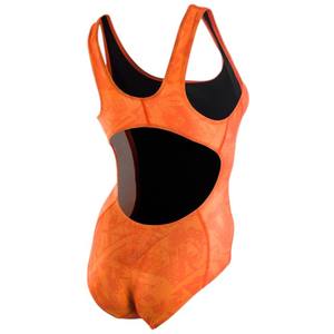 Traje de Baño Deportivo Tipo Tank para Mujer al por Mayor, Spandex/Poliéster, Secado Rápido, Transpirable, Personalizable, Estampado, Atlético - Product Image 2