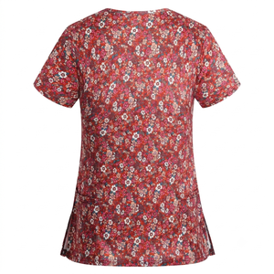 Nuevas llegadas: Conjunto de uniforme médico HNANG para mujer, tela de punto, elastano/poliéster, uso hospitalario, detección de agujas - Product Image 4