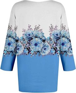 T-shirt décontracté pour femme à col rond et dentelle, coupe ajustée, 100 % coton écologique, manches courtes, été 2026 - Product Image 1