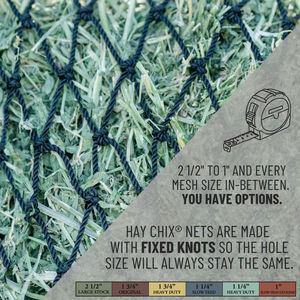 Grand sac à foin à alimentation lente ouvert en polyester 600D avec anneaux métalliques pour chevaux, moutons, vaches, chèvres - Product Image 4