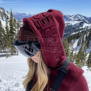 Sudadera con Capucha para Hombre, 480 g/m², con Relieve 3D, 100% Algodón, Transpirable, Ecológica, con Bolsillo, Servicio OEM, Impresión Personalizada - Product Image 5