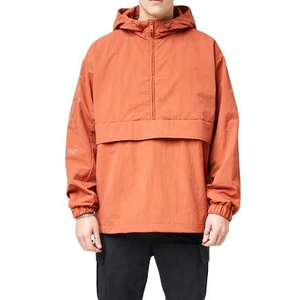 Vestes décontractées coupe-vent style mode urbaine, faible MOQ, Anorak à quart de zip, Veste coupe-vent, Vêtements de course, Pulls, Ensemble de survêtement - Product Image 3