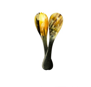 Ustensiles de salade de luxe écologiques, compatibles lave-vaisselle, pour la maison et la cuisine, fabriqués en Inde - Product Image 5