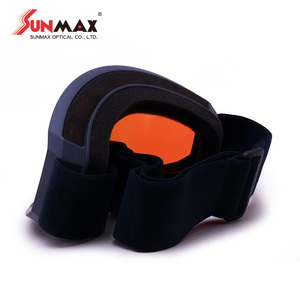 Masque de ski léger pour enfants avec monture intégrale, lentille cylindrique et protection UV - Product Image 5