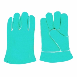 ถุงมือเชื่อมหนังวัวแท้คุณภาพสูง ถุงมือป้องกันความปลอดภัยทางอุตสาหกรรม ทนทานต่อการเสียดสี - Product Image 3