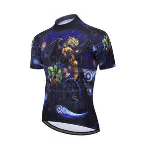 2024 maillot de cyclisme personnalisé haute qualité séchage rapide respirant et confortable grande taille Polyester en gros - Product Image 1