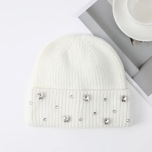 Gorro de Invierno Acrílico Jacquard de Alta Calidad, Elegante, Unisex, Ajustable con Botón, para Uso Diario, Gorros Unisex Más Vendidos - Product Image 6