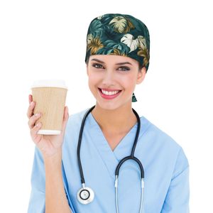 Best Premium Quality Dentist <b>Caps</b> Elastic Back Clinic Nurse Hats <b>Scrubs</b> Sweat Absorbent Customizable Unisex Needle Detection - Product Image 2