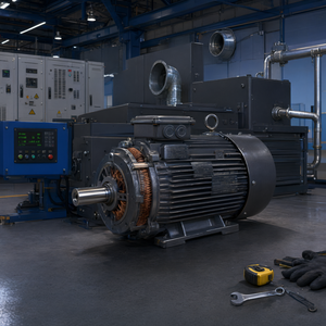 Moteur à induction triphasé 30 kW 40 CV 1440 tr/min 4 pôles à montage sur bride 50 Hz/60 Hz - Product Image 2