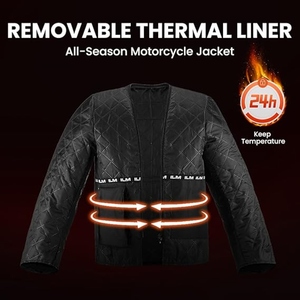 Veste de moto imperméable personnalisée pour le tourisme, veste de moto avec protection CE, veste de moto pour l'aventure - Product Image 5