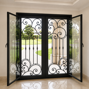 Puertas Exteriores de Hierro Forjado para Hogares con Diseños Hechos a Mano, Estilo Elegante, Construcción Duradera y Seguridad Reforzada - Product Image 4