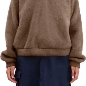 Hoodie Teddy Y2K pour femme, grande taille, avec broderie d'ours, en tissu polaire, collection Hiver 2026, manches longues, coupe oversize - Product Image 5