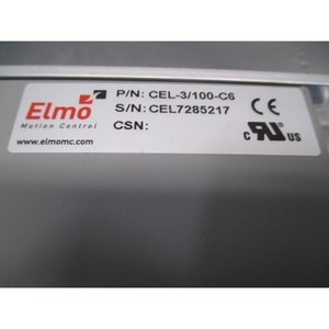 Controlador de Movimiento ELMO CEL-3/100-C6, Servomotor - Equipo y Piezas de Semiconductores de Confianza de Líderes Globales en el Sector - Product Image 1