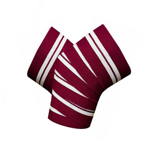 Bandes de maintien pour genoux de fitness, accessoires d'entraînement, protection et soutien des genoux, produits en gros, meilleures ventes, faible MOQ, fabriquées au Pakistan - Product Image 6