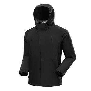 Veste à capuche rose clair pour homme, élégante, zippée, légère, respirante, pour l'extérieur, décontractée, design minimaliste moderne, pour un usage quotidien - Product Image 6