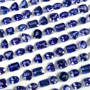 AAA Natural Tanzanite Faceted Loose Gemstones Loupe Clean <b>Round</b> Oval <b>Cushion</b> Trillion Heart Cut 7mm to 12mm for Jewelry Making - Product Image 3