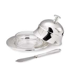 Boîte à beurre en acier inoxydable pour table, avec couvercle, design simple et élégant, idéale pour la cuisine et la table de petit-déjeuner - Product Image 5