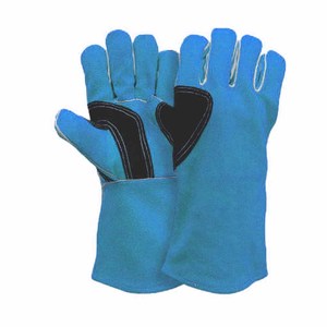 ถุงมือหนังวัวแท้สำหรับงานอุตสาหกรรม ป้องกันความปลอดภัยในการทำงาน ทนไฟ ทนประกายไฟ เหมาะสำหรับงานเชื่อม ฮอกกี้ บาร์บีคิว และดับเพลิง - Product Image 3