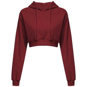 Sudadera con Capucha Casual de Manga Larga para Mujer, 100% Algodón, Color Sólido, Alta Calidad, Transpirable, Ecológica, con Logotipo Frontal, para Invierno - Product Image 6