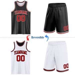 Conjunto de Uniforme de Baloncesto Personalizado, Pantalones Cortos de Malla Ligera, Diseño Personalizado, Proveedor Mayorista de Ropa Deportiva para Equipos - Product Image 3