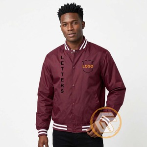 Chaqueta Varsity Personalizada con Bordado de Tesoros Griegos, Forro de Satén de Seda, Transpirable, para Fraternidades Masculinas Griegas, Invierno - Product Image 1