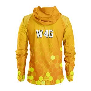 Chaqueta Cortavientos con Capucha, Impermeable, Transpirable, de Nailon Recubierto, con Cierre, Diseño con Patrón, Ecológica, de Alta Calidad, para Primavera, Venta al Por Mayor - Product Image 2