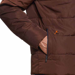 Blouson matelassé léger et personnalisé pour homme, haute qualité, chaud, en duvet, pour l'hiver, design bulle, tissu extérieur, collection 2026 - Product Image 4