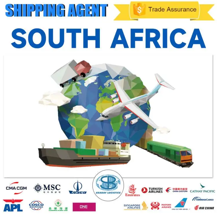Agen pengiriman termurah dari Tiongkok ke laut Afrika Selatan/udara pengiriman Ddp Freight Forwarder Tiongkok ke Afrika Selatan