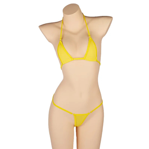 Maillot de bain bikini deux pièces haut de gamme pour femme, tissu respirant et léger, idéal pour la plage, la piscine, les vacances et les activités aquatiques - Product Image 3