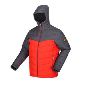 Vente en gros veste en duvet pour hommes fermeture éclair complète veste en jersey à capuche en duvet pour hommes - Product Image 4