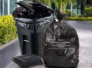 Biodegradable <b>Compostable</b> Coated High Strength Plastic Blow Molding Grade Garbage <b>Bags</b> Food Grade Home Appliance Components - Product Image 2