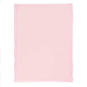 Spring Autumn Eco-Friendly Pink Knitted <b>Blanket</b> Solid Color Rectangle 100% Cotton Baby Sleeping Home Use <b>Throw</b> Folded Simple - Product Image 3