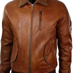 <b>Men</b>’s Original Genuine Leather <b>Biker</b> <b>Jacket</b> Classic Fashionable Motorcycle Leather <b>Jacket</b>, Custom Sizes & Bulk Orders Available - Product Image 2