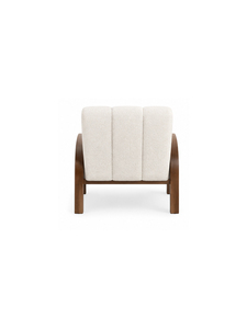 Sillón de Cuero Premium de Estilo Mid-Century con Patas de Madera Sólida, Sillón Moderno Tapizado para Sala de Estar, Dormitorio u Hotel - Product Image 6