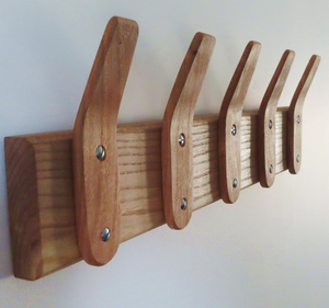 Ganchos de Pared de Madera 100% Natural, Decorativos, Venta al por Mayor de Fábrica, Gancho de Madera de la Mejor Calidad - Product Image 1