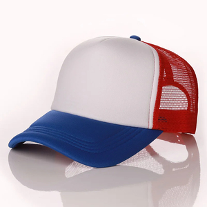 Adjustable 5-Panel Cotton Mesh Trucker Baseball Cap Lightweight Vintage Waterproof Sports Cap with Strap - Product Image 5