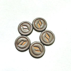 Pièce de talon en plastique injecté TPU avec transfert thermique multicolore, service personnalisé de haute qualité à prix d'usine, respectueux de l'environnement - Product Image 2